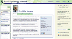 Desktop Screenshot of david.simpson.socialpsychology.org