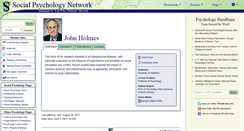 Desktop Screenshot of holmes.socialpsychology.org