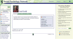 Desktop Screenshot of gold.socialpsychology.org