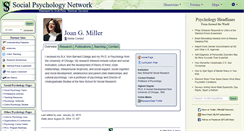 Desktop Screenshot of joan.miller.socialpsychology.org