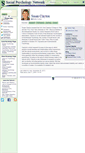 Mobile Screenshot of clayton.socialpsychology.org