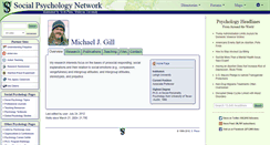 Desktop Screenshot of gill.socialpsychology.org