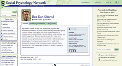 Desktop Screenshot of dar-nimrod.socialpsychology.org