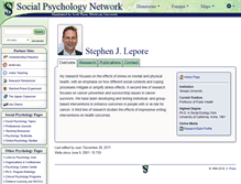 Tablet Screenshot of lepore.socialpsychology.org