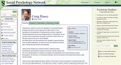 Desktop Screenshot of haney.socialpsychology.org