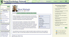 Desktop Screenshot of mattingly.socialpsychology.org