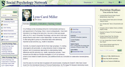 Desktop Screenshot of lynn.miller.socialpsychology.org