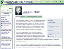 Tablet Screenshot of lynn.miller.socialpsychology.org