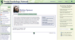 Desktop Screenshot of bettina.spencer.socialpsychology.org