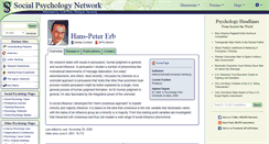 Desktop Screenshot of erb.socialpsychology.org