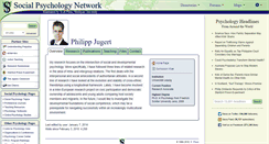 Desktop Screenshot of jugert.socialpsychology.org