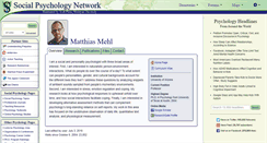 Desktop Screenshot of mehl.socialpsychology.org