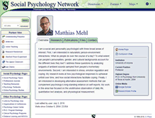 Tablet Screenshot of mehl.socialpsychology.org