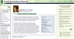 Desktop Screenshot of casad.socialpsychology.org