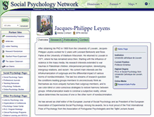 Tablet Screenshot of leyens.socialpsychology.org