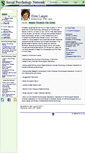 Mobile Screenshot of langer.socialpsychology.org