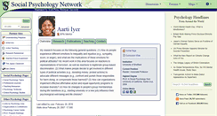Desktop Screenshot of iyer.socialpsychology.org