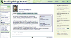 Desktop Screenshot of norenzayan.socialpsychology.org