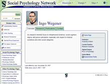 Tablet Screenshot of ingo.wegener.socialpsychology.org