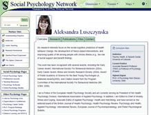 Tablet Screenshot of luszczynska.socialpsychology.org