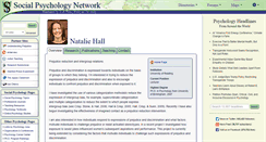 Desktop Screenshot of natalie.hall.socialpsychology.org