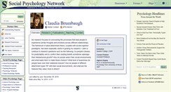 Desktop Screenshot of brumbaugh.socialpsychology.org