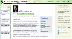 Desktop Screenshot of hewstone.socialpsychology.org