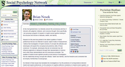 Desktop Screenshot of nosek.socialpsychology.org