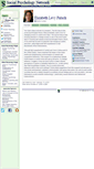 Mobile Screenshot of paluck.socialpsychology.org
