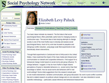 Tablet Screenshot of paluck.socialpsychology.org