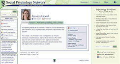 Desktop Screenshot of good.socialpsychology.org