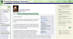 Desktop Screenshot of krosnick.socialpsychology.org