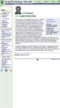 Mobile Screenshot of bennett.socialpsychology.org