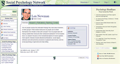 Desktop Screenshot of newman.socialpsychology.org