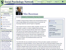 Tablet Screenshot of bazerman.socialpsychology.org