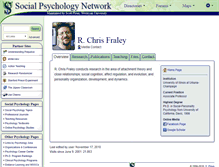 Tablet Screenshot of fraley.socialpsychology.org