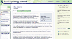 Desktop Screenshot of dixon.socialpsychology.org