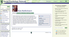 Desktop Screenshot of bartholomew.socialpsychology.org
