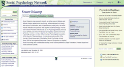 Desktop Screenshot of oskamp.socialpsychology.org