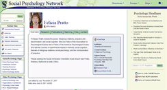Desktop Screenshot of pratto.socialpsychology.org