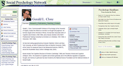 Desktop Screenshot of clore.socialpsychology.org