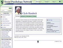 Tablet Screenshot of hendrick.socialpsychology.org