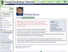 Tablet Screenshot of kernis.socialpsychology.org
