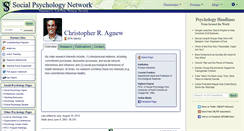 Desktop Screenshot of agnew.socialpsychology.org