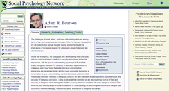 Desktop Screenshot of pearson.socialpsychology.org