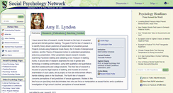 Desktop Screenshot of lyndon.socialpsychology.org