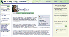 Desktop Screenshot of harris.socialpsychology.org