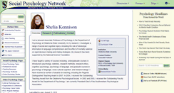 Desktop Screenshot of kennison.socialpsychology.org