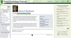 Desktop Screenshot of bembenek.socialpsychology.org