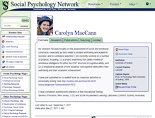Tablet Screenshot of maccann.socialpsychology.org